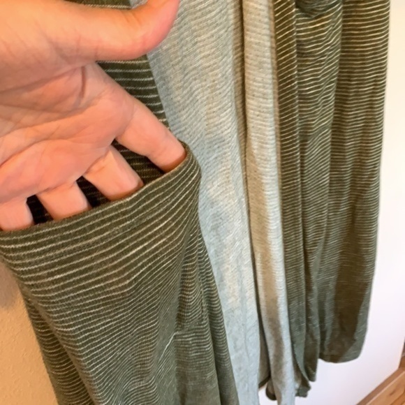 Shacket Extra long duster knit sweater jacket cardigan - Picture 6 of 11